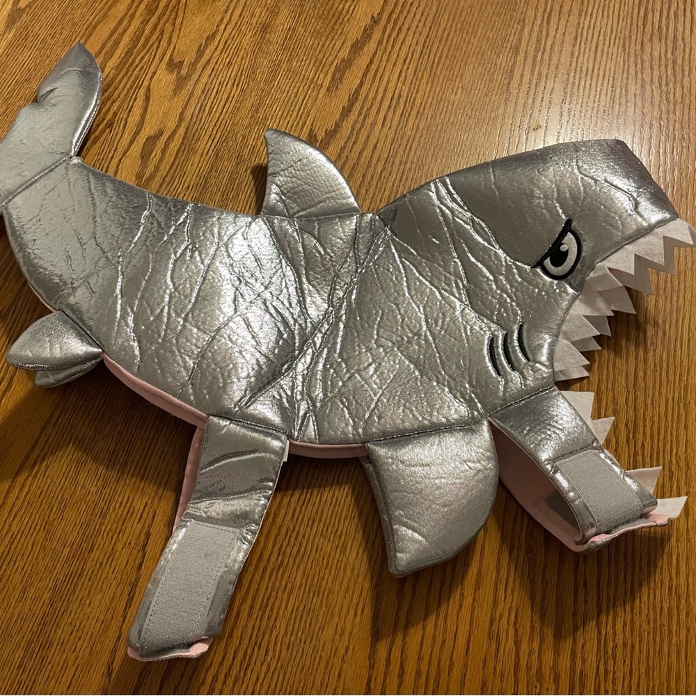 Halloween Shark dress up dog costume